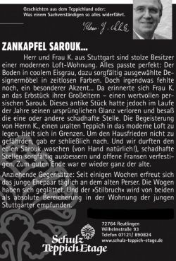 Anzeigen Schulz Teppichetage